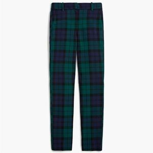 J. Crew Ruby Full Length Pants Blackwatch Plaid